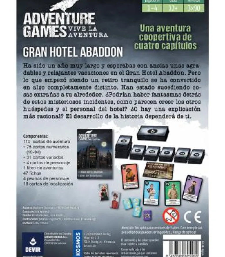 Adventure Games: Gran Hotel Abaddon