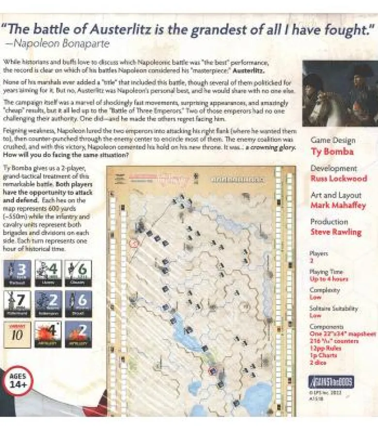 Against the Odds 57: A Crowning Glory - Austerlitz 1805 (Inglés)