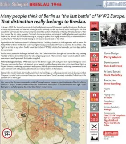 Against the Odds 56: Hitler's Stalingrad - Breslau 1945 (Inglés)