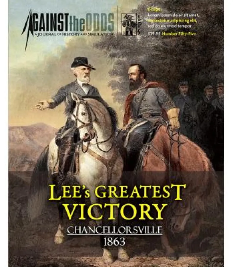 Against the Odds 55: Lee's Greatest Victory - Chancellorsville 1863 (Inglés)