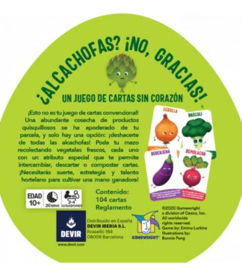 Alcachofas ¡No, Gracias!
