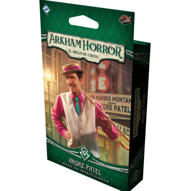 Arkham Horror LCG: André Patel (Mazo de Investigador)