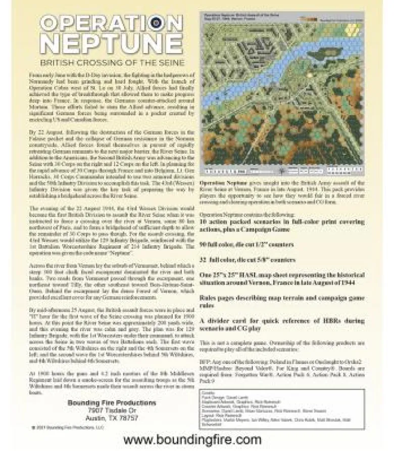 ASL Operation Neptune (Inglés)