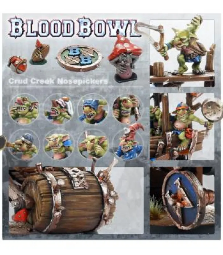 Blood Bowl: Crud Creek Nosepickers (Snotling Team)