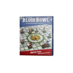 Blood Bowl: High Elf Pitch Double-Sided Pitch and Dugouts