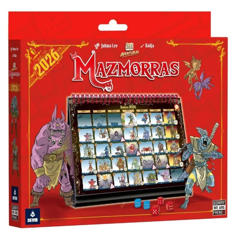 Calendario 365 Adventures: Mazmorras