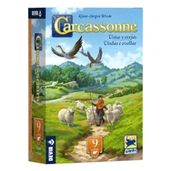 Carcassonne Exp 9: Viñas y Ovejas