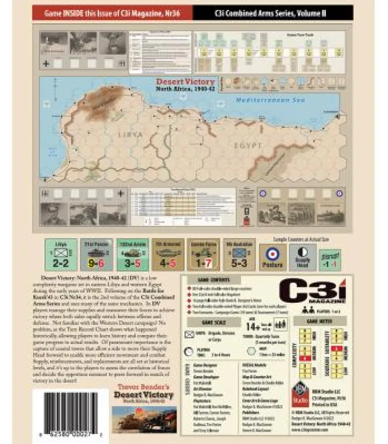 C3i Magazine 36: Desert Victory - North Africa, 1940-1942 (Inglés)