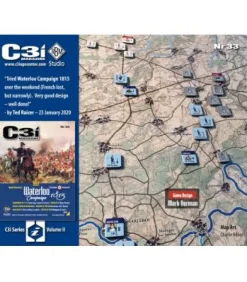 C3i Magazine 33: Waterloo Campaign 1815 (Inglés)