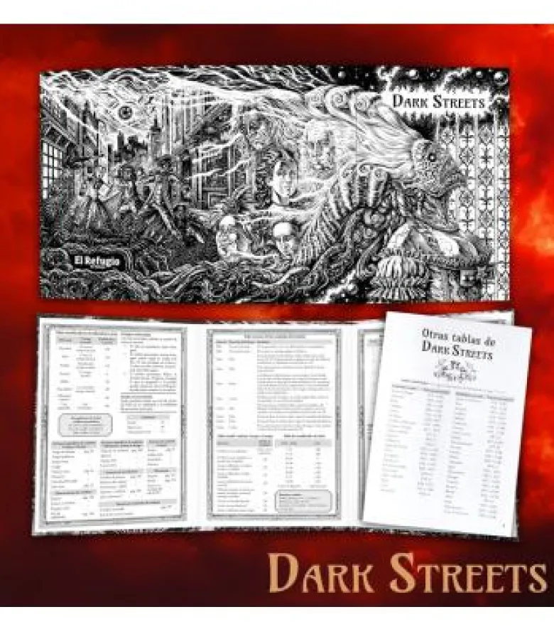 Dark Streets: Pantalla del Director de Juego