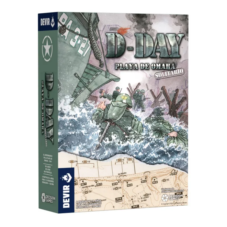D-Day Solitario: Playa de Omaha