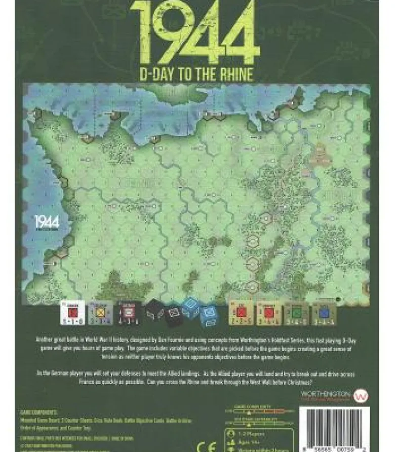 D-Day to the Rhine, 1944 (Inglés)