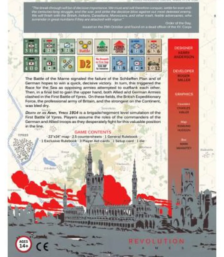 Death of an Army: Ypres 1914 (Inglés)