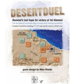 Desert Duel: Rommel's Last Hope for Victory at 1st Alamein (Inglés)