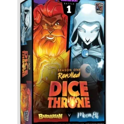 Dice Throne: Barbaro VS Elfa Lunar