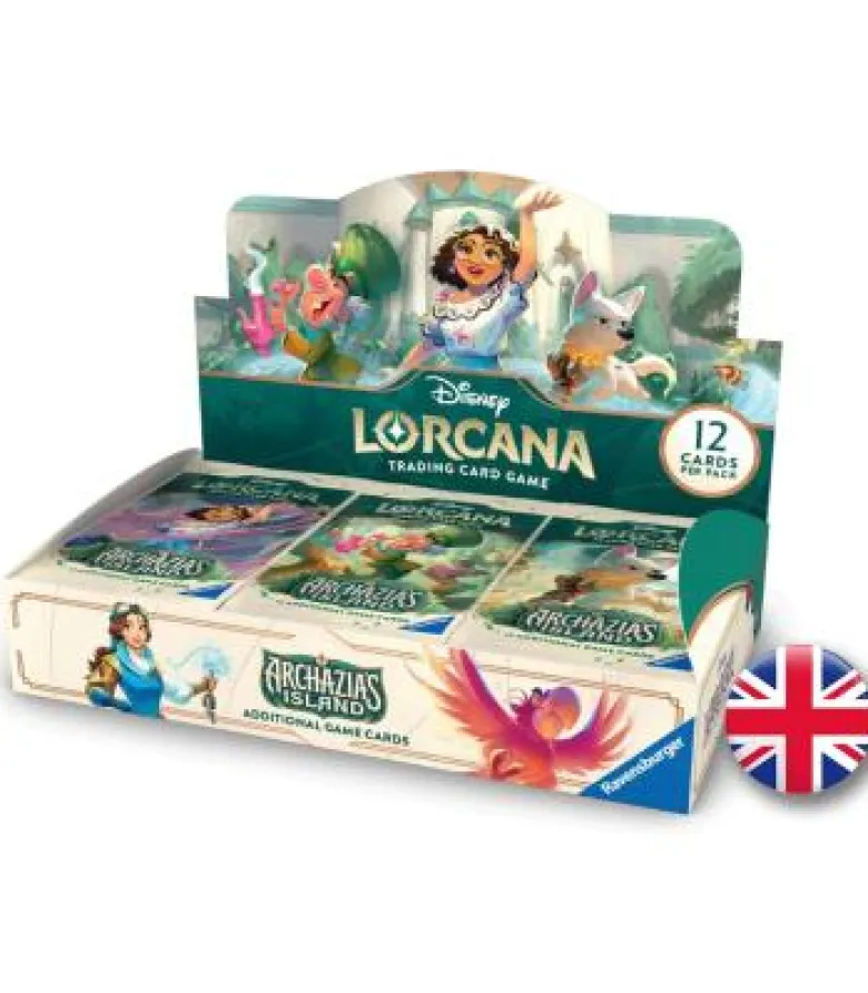 Disney Lorcana: Archazia's Island - Booster Pack Box (24 Boosters)