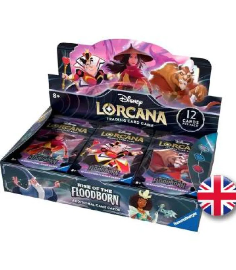 Disney Lorcana: Rise of the Floodborn - Booster Pack Box (24 Boosters)