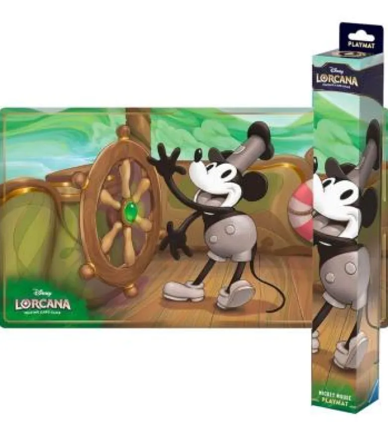 Disney Lorcana: Rise of the Floodborn - Playmat (Mickey Mouse: Steamboat Pilot)