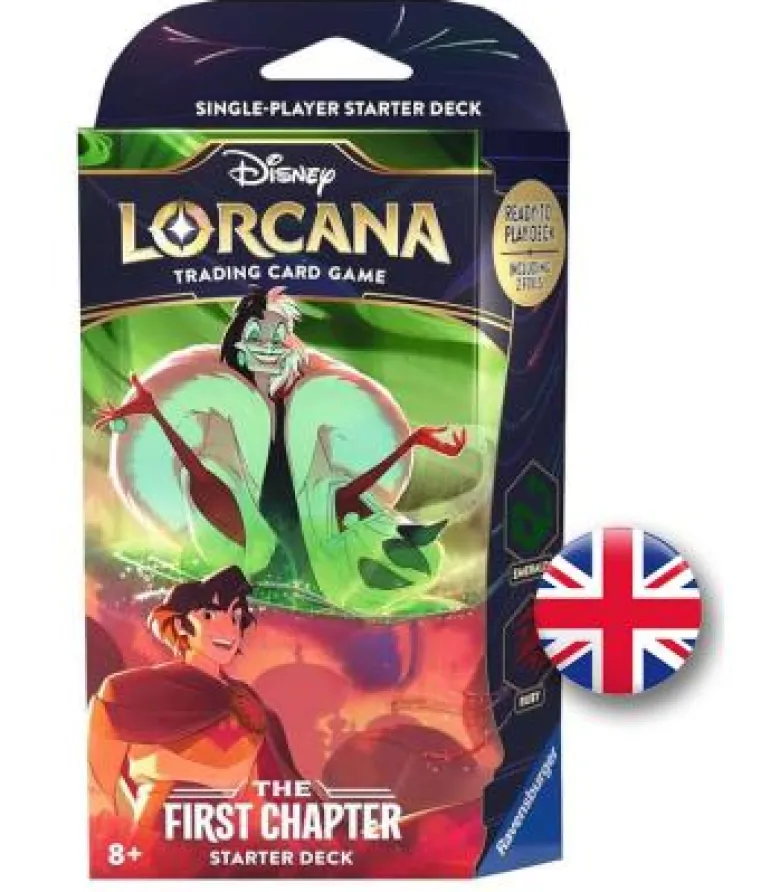 Disney Lorcana: The First Chapter - Starter Deck / Emerald & Ruby