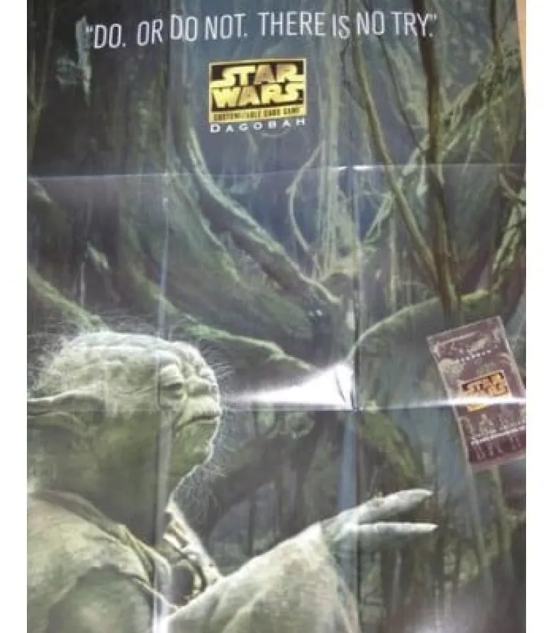 Do or Do Not, There is no Try - Dagobah Poster