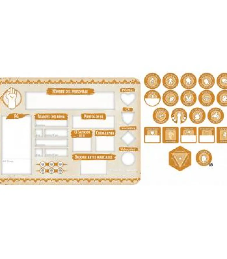 Dungeons & Dragons: Set de Marcador (Monje)