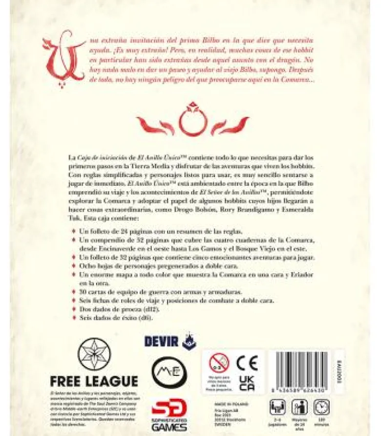 El Anillo Único (2ª Edición): Caja de Iniciación