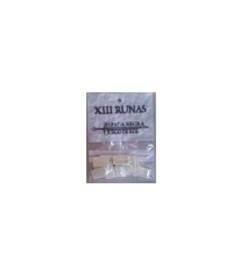 Espada Negra - XIII Runas (Resina)