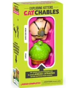 Exploding Kittens: Catchables Pack 2 (Cactus + Gato con michi)
