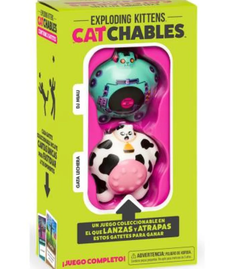 Exploding Kittens: Catchables Pack 4 (Gata lechera+ DJ Miau