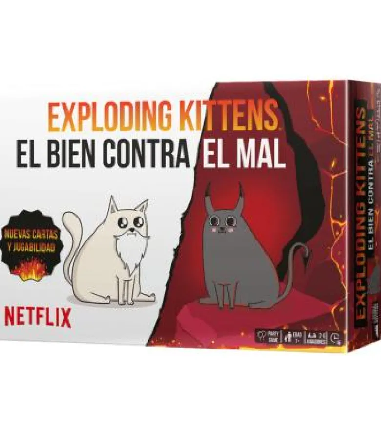 Exploding Kittens: El Bien contra el Mal