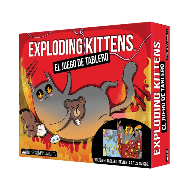 Exploding Kittens: El Juego de Tablero (+ Promo)