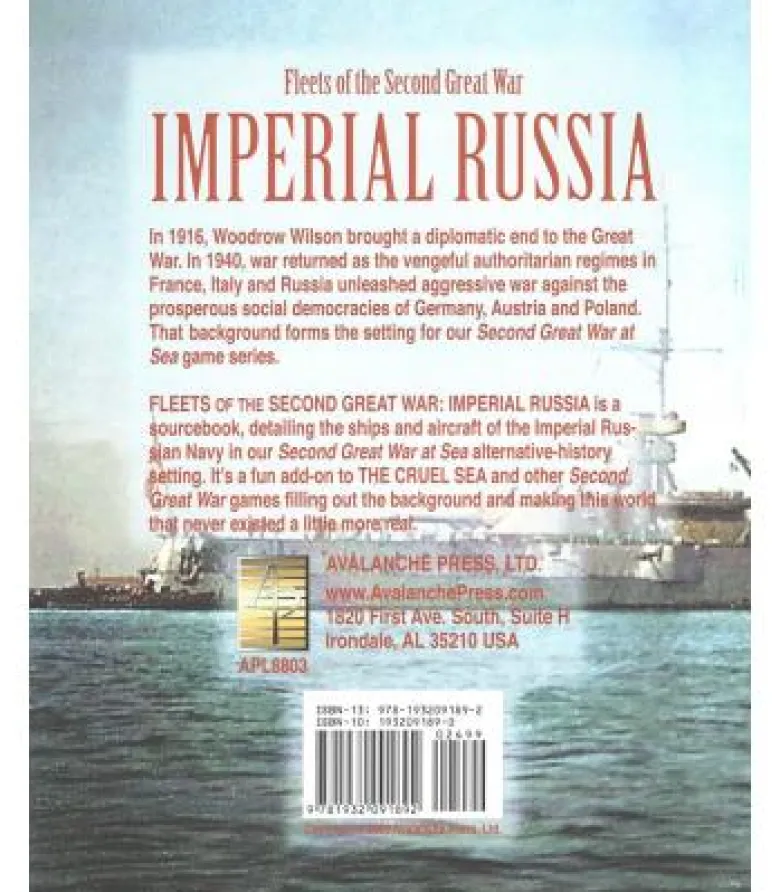 Fleets of the Second Great War: Imperial Russia (Inglés)