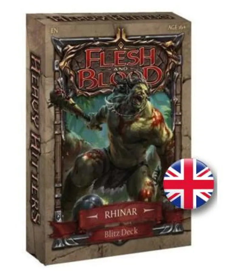 Flesh & Blood: Heavy Hitters - Rhinar (Blitz Deck)