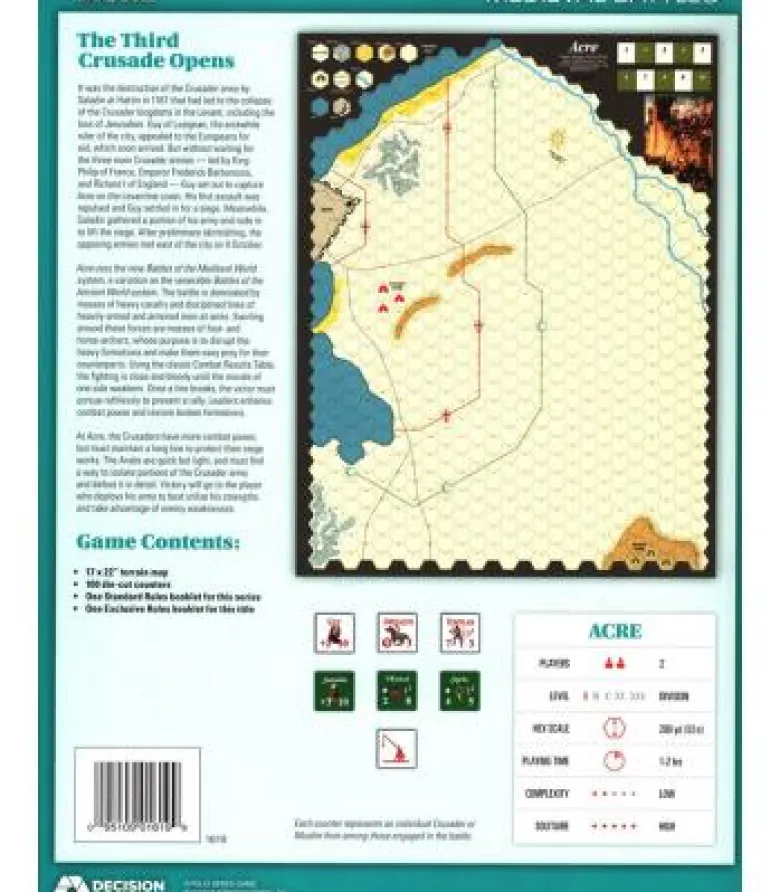 Folio Game Series: Acre - The Third Crusade Opens (Inglés)
