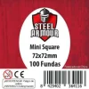 Fundas Steel Armour (70x70mm) Mini Square (100) - Exterior 72x72mm