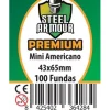 Fundas Steel Armour (41x63mm) PREMIUM Mini Americano (100) - Exterior 43x65mm