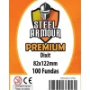 Fundas Steel Armour (80x120mm) PREMIUM Dixit (100) - Exterior 82x122mm