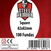 Fundas Steel Armour (80x80mm) Square (100) - Exterior 82x82mm
