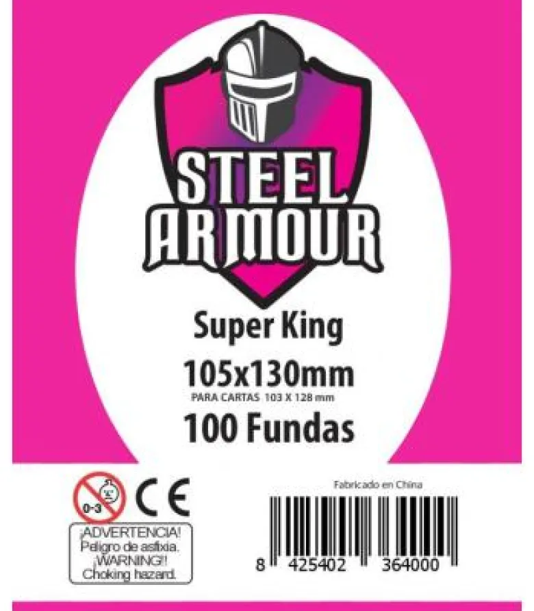 Fundas Steel Armour (103x128mm) Super King (100) - Exterior 105x130mm