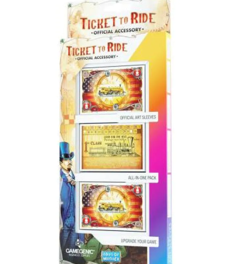 Gamegenic: ¡Aventureros al Tren! (Art Sleeves)