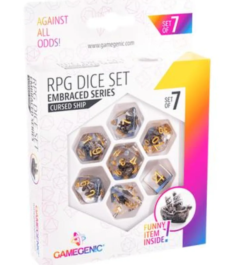 Gamegenic: Cursed Ship RPG Dice Set (7pcs)