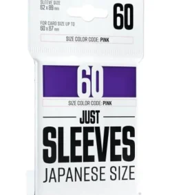 Gamegenic: Just Sleeves Japanese Size (62x89mm) (Morado) (60)