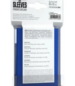 Gamegenic: Just Sleeves Standard (66x92mm) (Azul) (50)