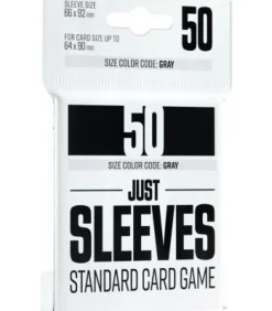 Gamegenic: Just Sleeves Standard (66x92mm) (Negro) (50)