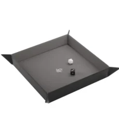 Gamegenic: Magnetic Dice Tray Square (Negro/Gris)