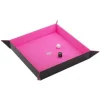 Gamegenic: Magnetic Dice Tray Square (Negro/Rosa)