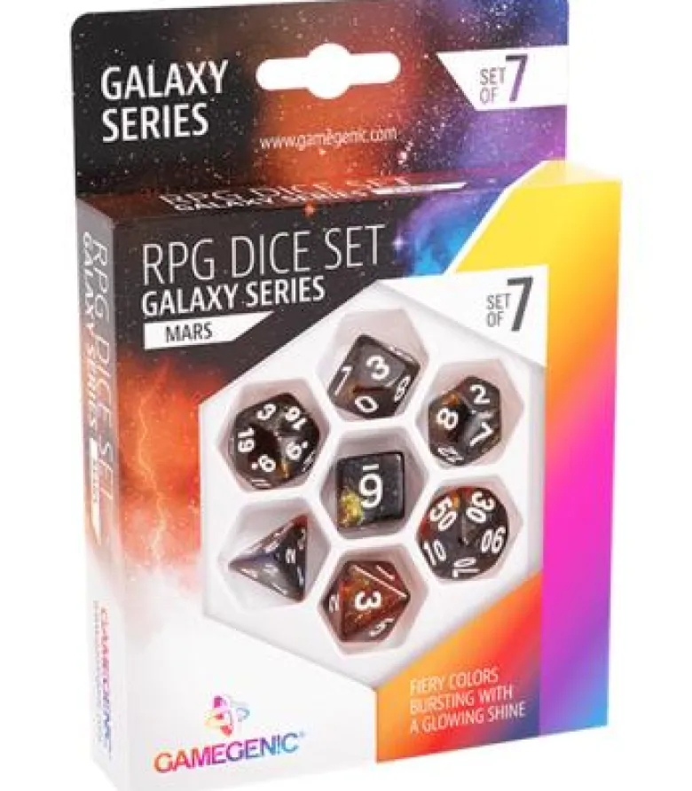 Gamegenic: Mars RPG Dice Set (7pcs)