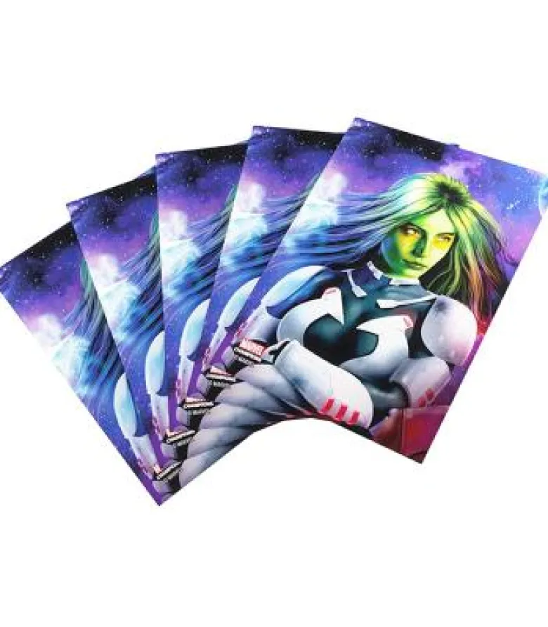 18 - Gamegenic: Marvel Champions Art Sleeves 66x92mm (50) (Gamora)