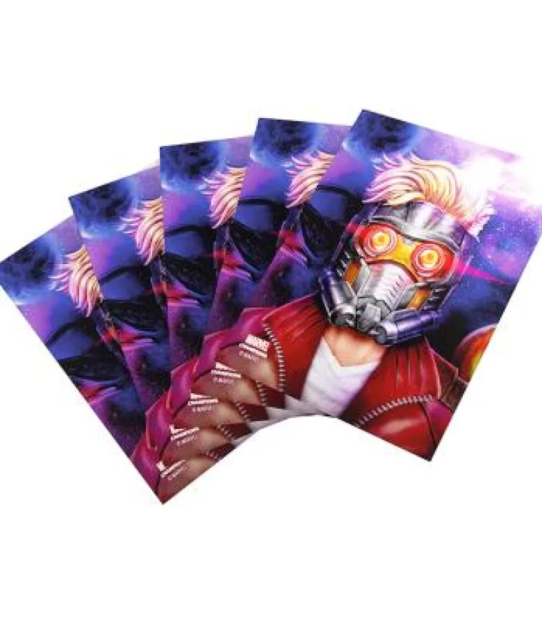 17 - Gamegenic: Marvel Champions Art Sleeves 66x92mm (50) (Star-Lord)