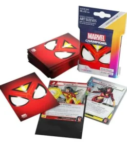 21 - Gamegenic: Marvel Champions Art Sleeves 66x92mm (50) (Spider-Woman)